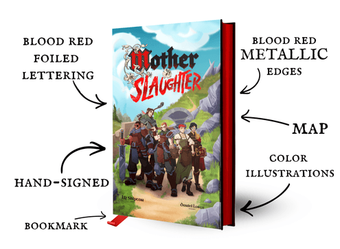The Mother & Slaughter special edition hardcover